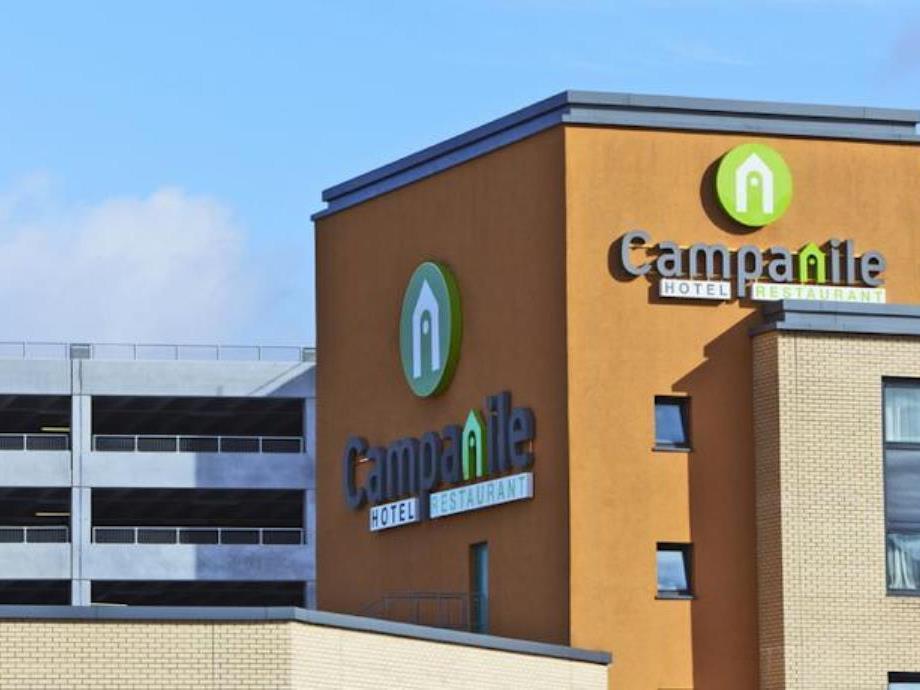 Campanile Hotel Glasgow Secc Hydro Esterno foto